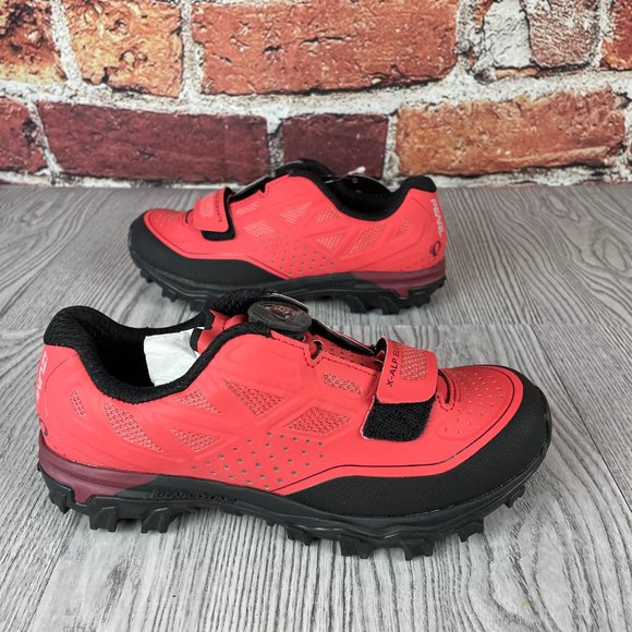PEARL iZUMi Women's X-ALP Elevate, Cayenne/Port, 36.5 - Picture 3 of 6